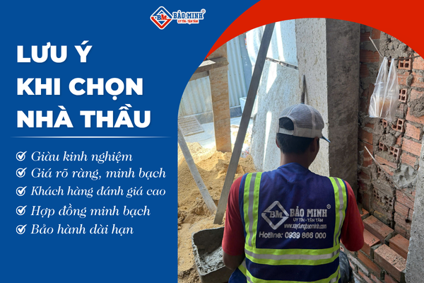 Cách chọn nhà thầu xây nhà trọn gói quận 2 chất lượng