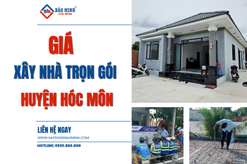 Giá Xây Nhà Trọn Gói Huyện Hóc Môn So Với Giá Tự Xây Dựng