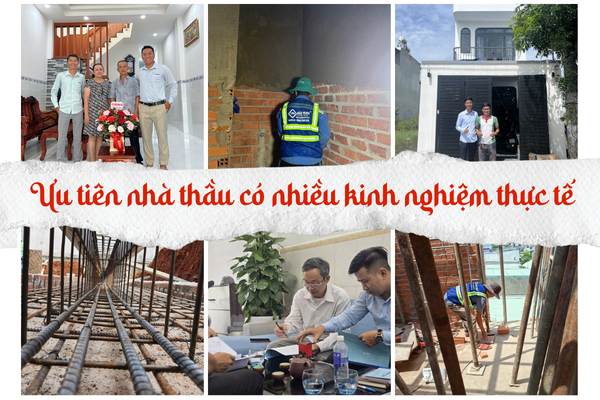 Ưu tiên chọn nhà thầu xây nhà trọn gói huyện Nhà Bè có nhiều kinh nghiệm thực tế