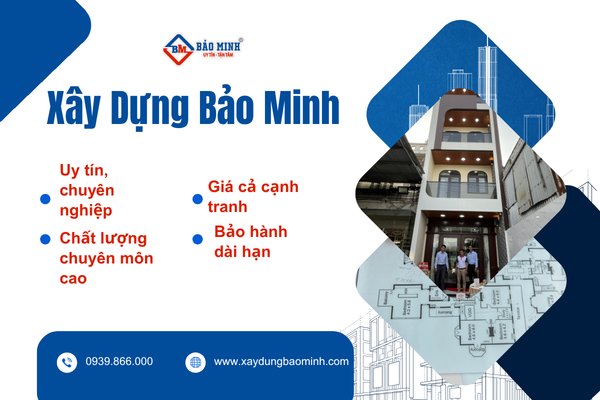 Xây Dựng Bảo Minh - Công ty xây nhà trọn gói Thủ Đức chất lượng