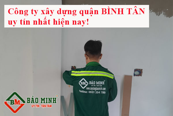 công ty xây dựng quận Bình Tân 