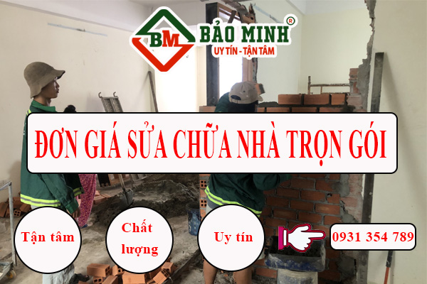 Giá sửa nhà cạnh tranh 