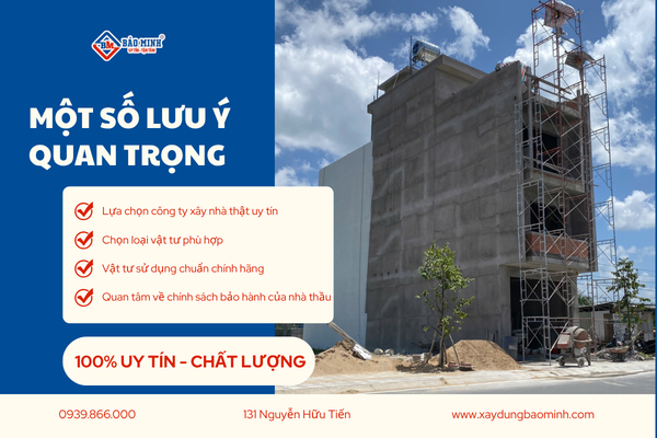 Một số lưu ý quan trọng khi chọn nhà thầu xây nhà trọn gói Cần Thơ