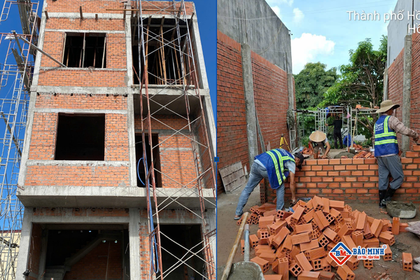 Thi công xây dựng phần thô công trình