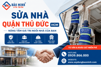 Sửa Nhà Quận Thủ Đức – Nâng Tầm Giá Trị Ngôi Nhà Của Bạn