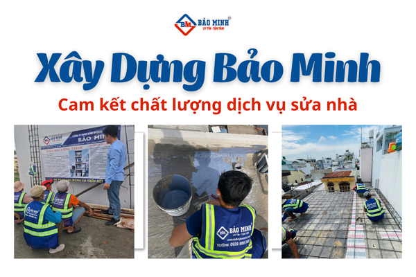 Xây Dựng Bảo Minh chuyên cung cấp dịch vụ sửa nhà quận Thủ Đức chuyên nghiệp