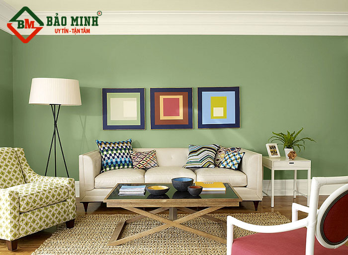 Chọn màu sơn và màu sắc nội thất với tông màu nhạt tạo cảm giác mát mẻ là cách chống nóng cho nhà phố hiệu quả 