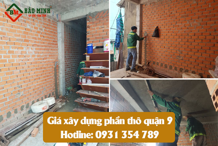 Bảo Minh - Công ty xây dựng phần thô quận 9 uy tín 