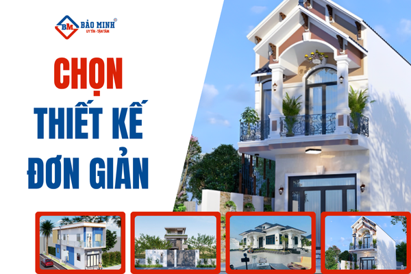 Phong cách thiết kế đơn giản và tối ưu công năng