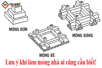 Lưu Ý Khi Làm Móng Mà Bạn Nên Nắm Chắc Trước Khi Xây Nhà