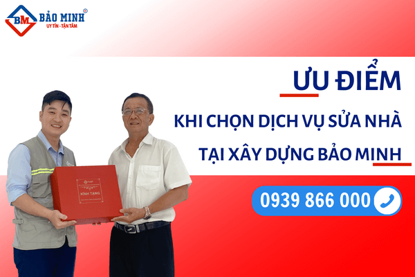 Ưu điểm khi lựa chọn dịch vụ sửa nhà Tây Ninh tại Bảo Minh