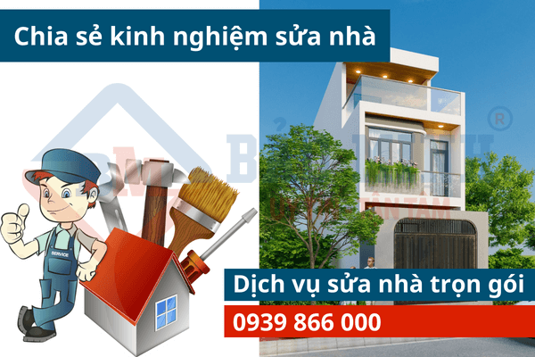 Chia sẻ kinh nghiệm sửa chữa nhà tại Bến Tre