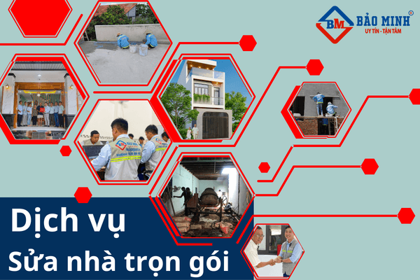 Dịch vụ sửa nhà trọn gói Bến Tre từ Xây Dựng Bảo Minh