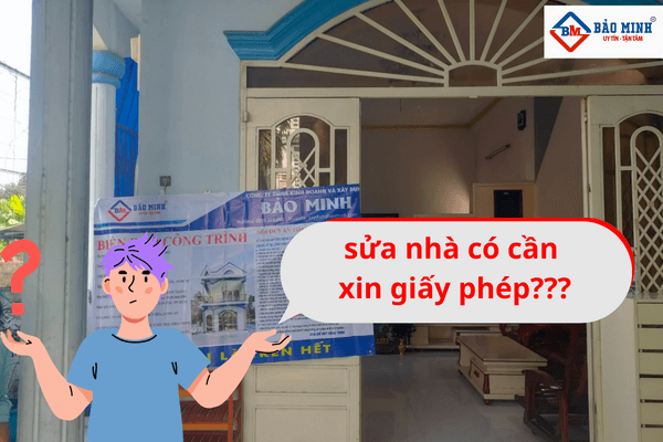 Sửa chữa nhà có cần xin giấy phép không?