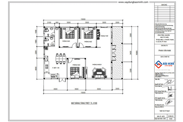 Chuẩn bị hồ sơ thiết kế trước khi xây nhà
