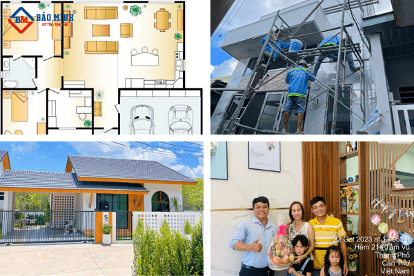 Công ty xây dựng sẽ đảm nhiệm công việc từ thiết kế đến xây dựng