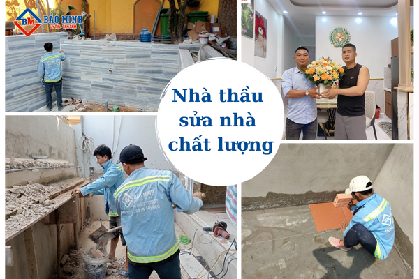 Nhà thầu thi công chuyên nghiệp tác động tới giá sửa chữa nhà Cái Răng 