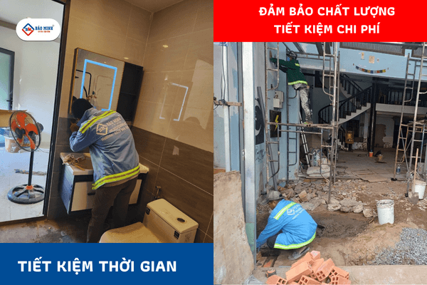 Ưu điểm của dịch vụ sửa nhà Gò Công Đông Tiền Giang