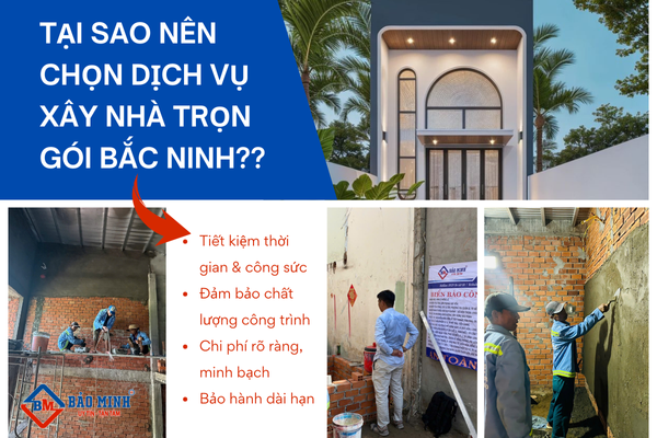 Chọn xây nhà trọn gói tại Bắc Ninh vì nhiều lý do sau 