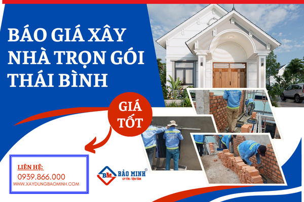 Dịch vụ xây nhà trọn gói Thái Bình chất lượng 