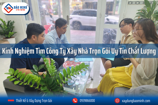 Kinh nghiệm tìm công ty xây nhà trọn gói tại Hải Phòng uy tín