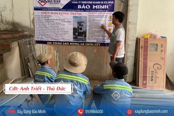 Công trình anh Triết Thủ Đức