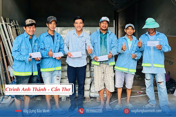 Thưởng lễ công trình nhà anh Thanh