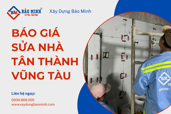 Sửa nhà Tân Thành Vũng Tàu 