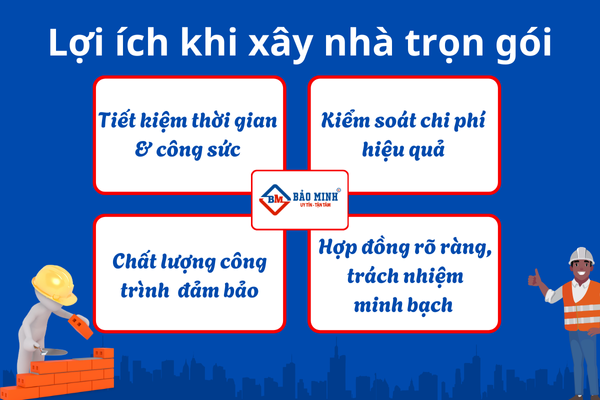Lợi ích khi xây trọn gói ở Nhơn Trạch Đồng Nai