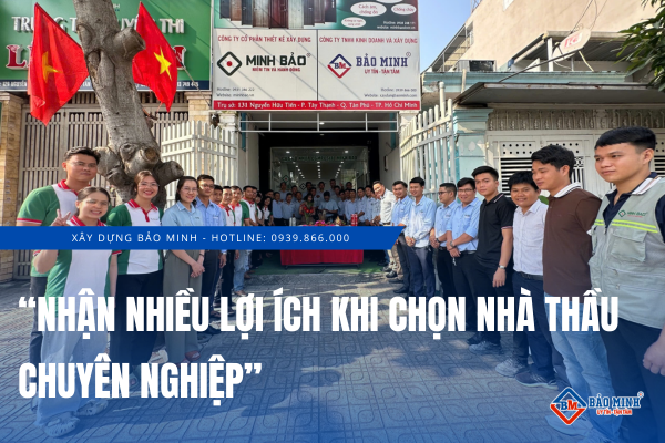 Lợi ích từ việc chọn nhà thầu chuyên nghiệp xây nhà trọn gói Cẩm Mỹ Đồng Nai