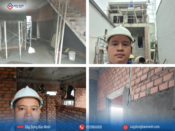 Tô trát và xây dựng tường ngăn trong nhà