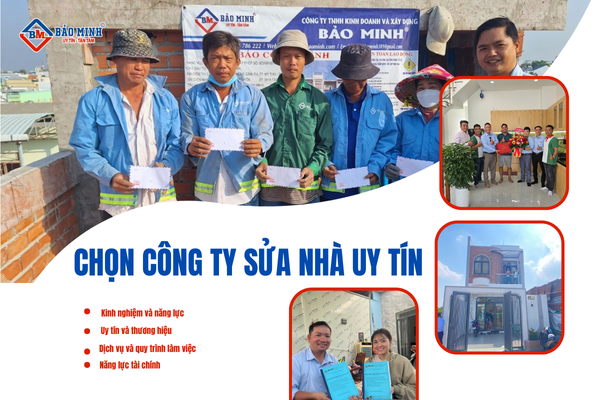 Chọn công ty sửa nhà Hòa Thành Tây Ninh uy tín 