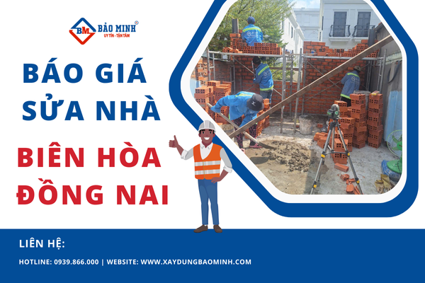 Dịch vụ sửa nhà Biên Hòa Đồng Nai chất lượng