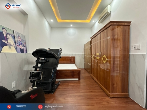 Các phòng ngủ đều được bố trí ở tầng 2