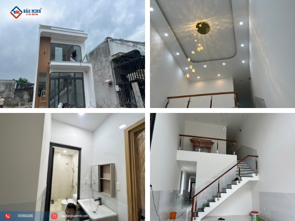 Bảo Minh lắp đặt vật liệu hoàn thiện nhà