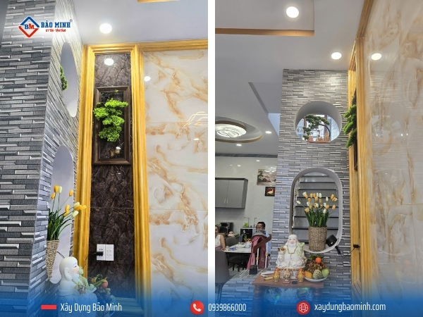 Một số chi tiết nổi bật trong nhà