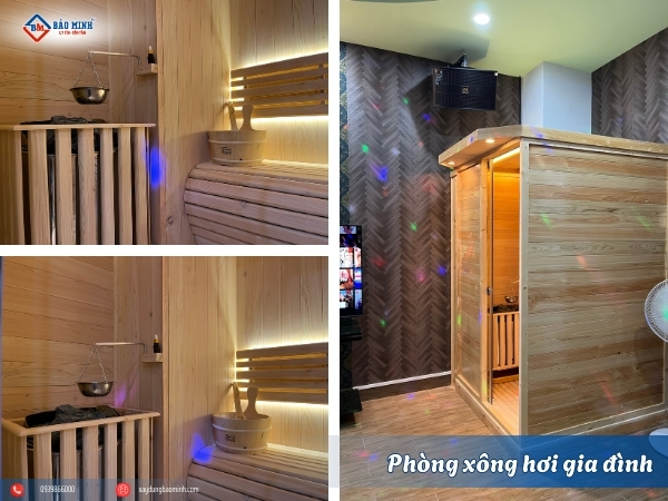 Phòng xông hơi gia đình