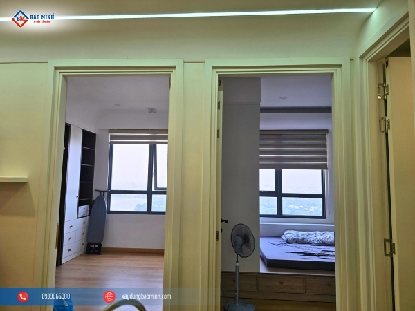 2 phòng ngủ phụ nằm cạnh nhau
