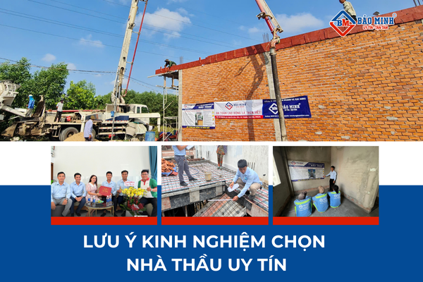 Lưu ý kinh nghiệm chọn nhà thầu xây nhà trọn gói
