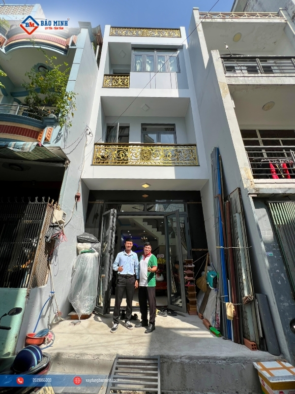 Mặt tiền nhà chị Tuyết