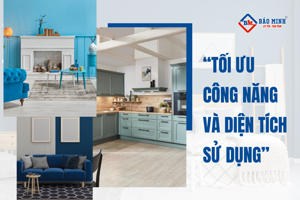 Tối ưu công năng và diện tích sử dụng