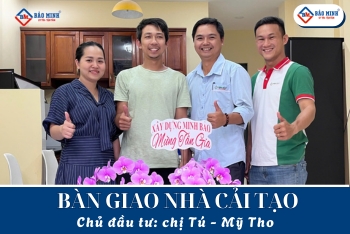 Cải Tạo Nhà Tại Mỹ Tho | Biến Nhà Cấp 4 Thành Nhà Phố 2 Tầng
