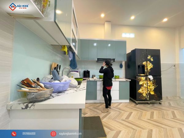 Góc nhìn khác nhau của phòng bếp