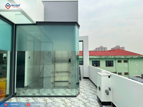 Góc nhìn khác của sân thượng