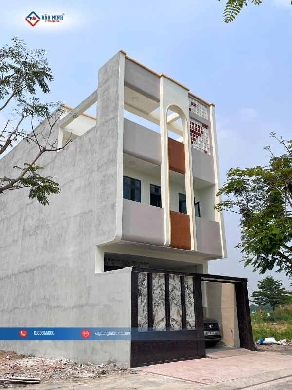 Mẫu nhà đẹp hiện đại của anh Thanh