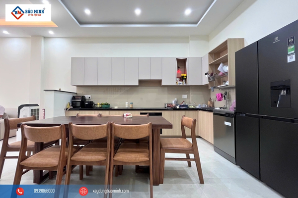 Nội thất bếp được lựa chọn kỹ lưỡng