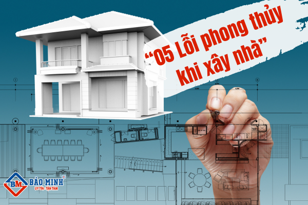 05 Lỗi phong thủy khi xây nhà