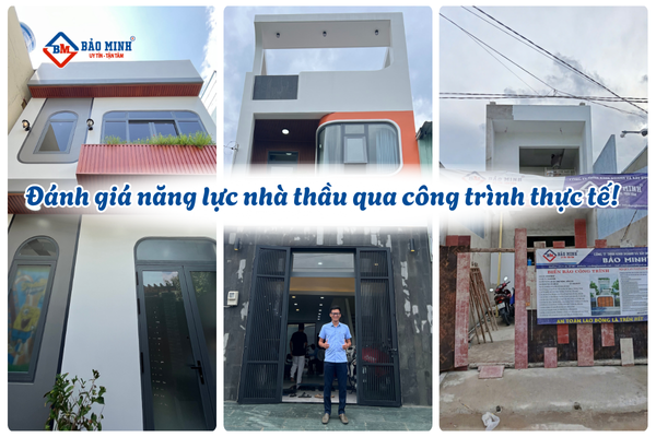 Đánh giá năng lực nhà thầu qua các công trình thực tế
