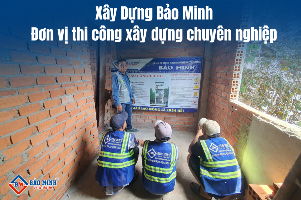 Xây Dựng Bảo Minh - Thi công bậc tam cấp chuẩn