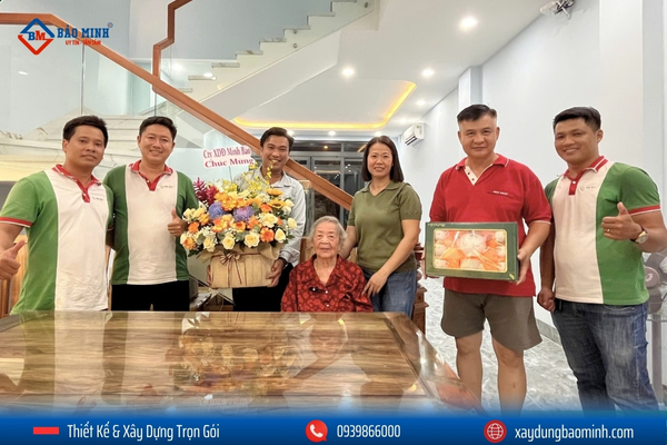 Bảo Minh bàn giao nhà sau khi hoàn thiện